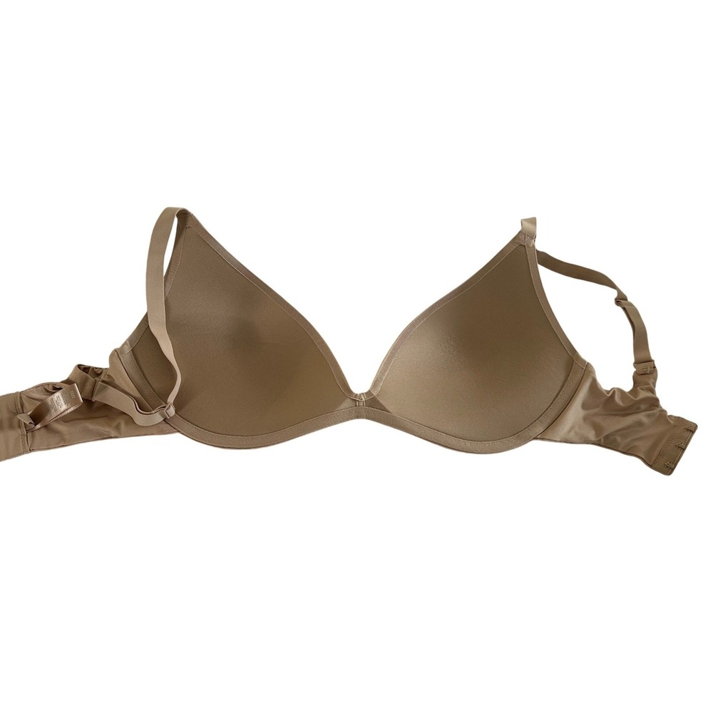 SKIMS Fits Everybody T-Shirt Bra Tan Neutral Size 32DD Everyday Basic